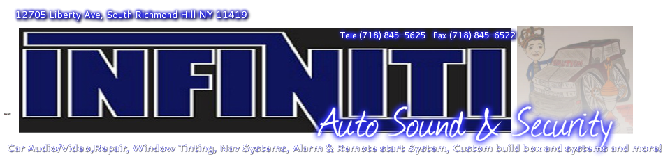 Welcome to infiniti Auto Sound &amp; Security inc